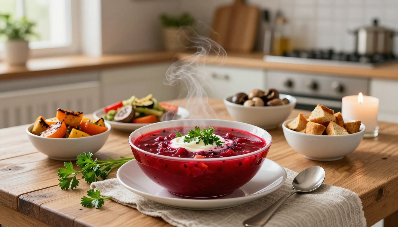 Co do barszczu czerwonego zamiast uszek