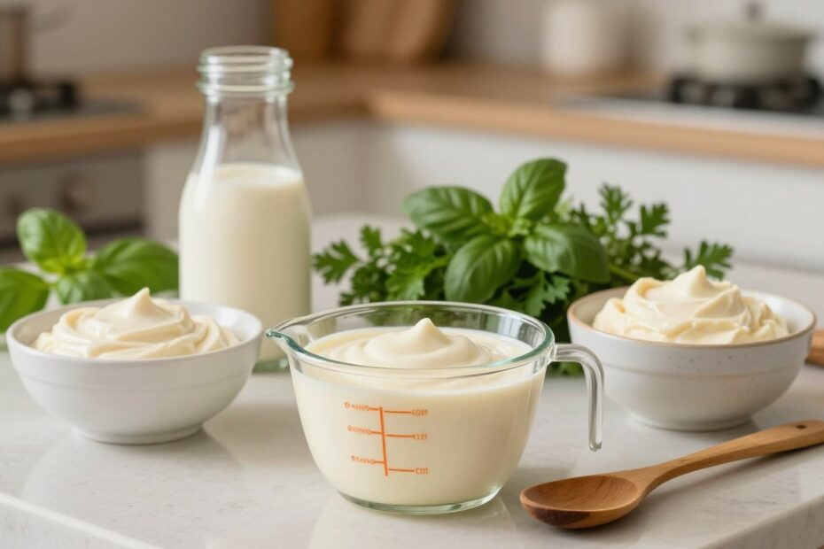 Co zamiast śmietany do sosu