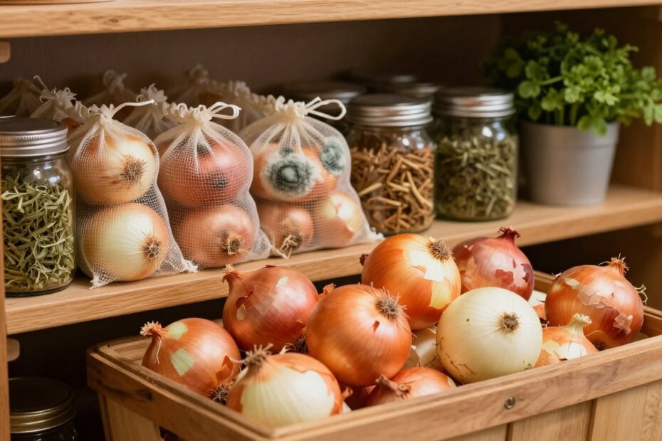 Jak przechowywać cebulę