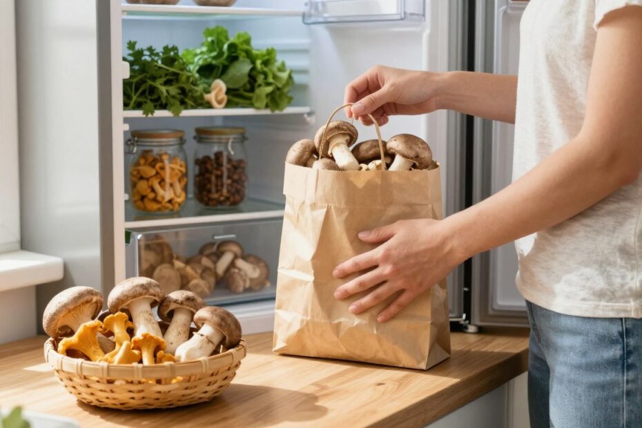 Jak przechowywać grzyby