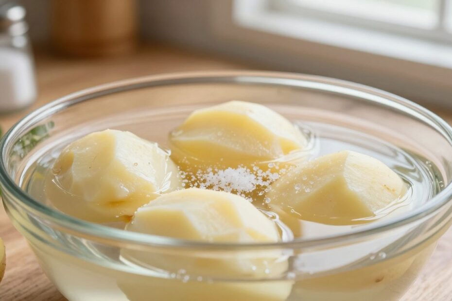 Jak przechowywać obrane ziemniaki