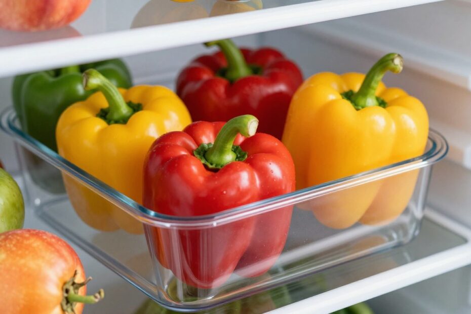 Jak przechowywać paprykę