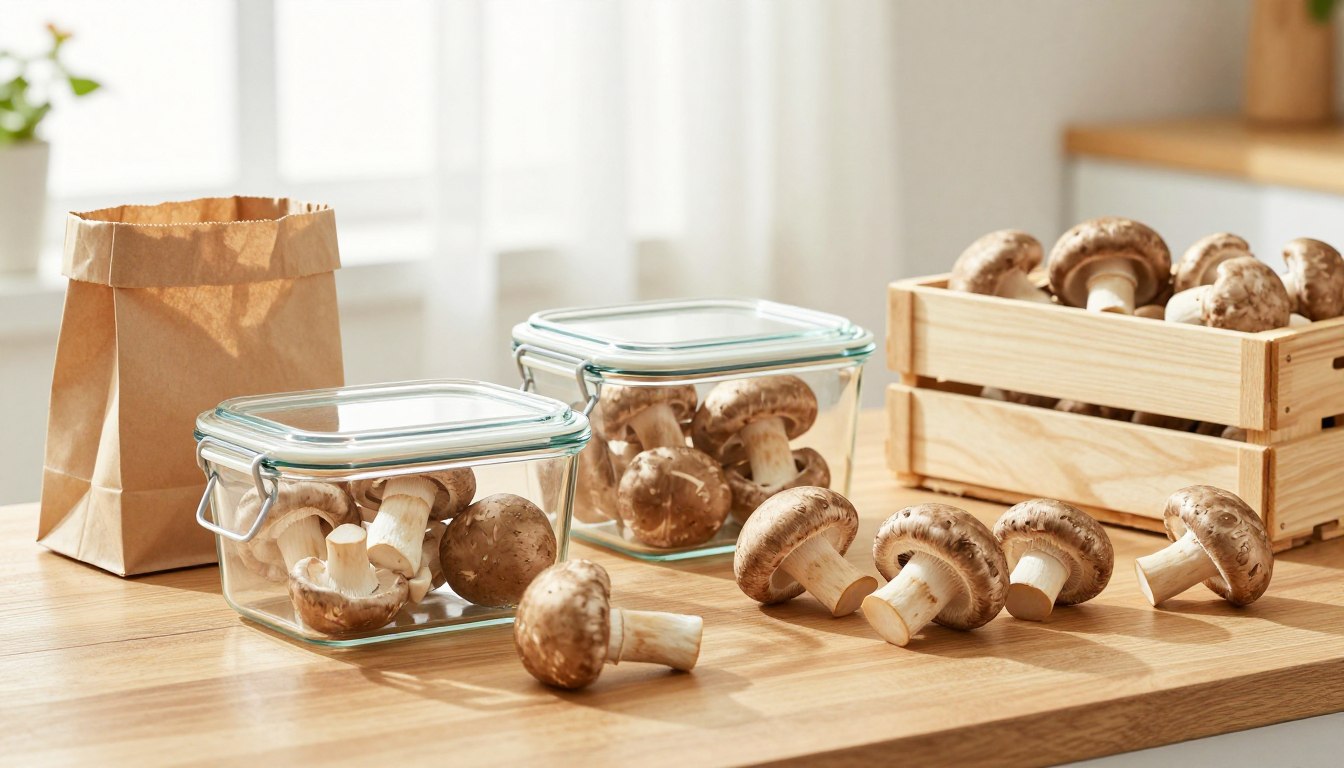 Jak przechowywać pieczarki