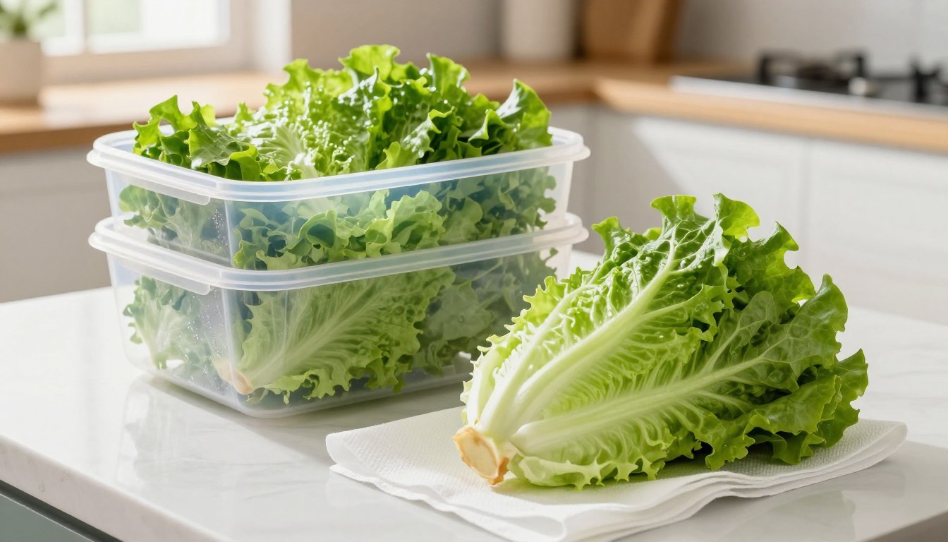 Jak przechowywać sałatę