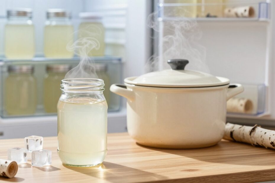 Jak przechowywać sok z brzozy