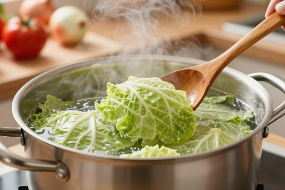 Jak ugotować kapustę na gołąbki