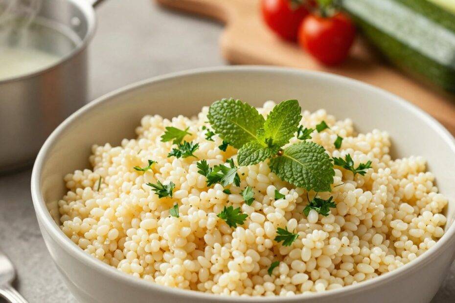 Jak ugotować kaszę kuskus