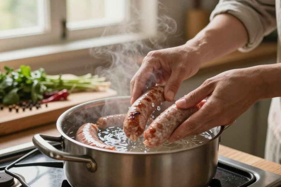 Jak ugotować kiełbasę