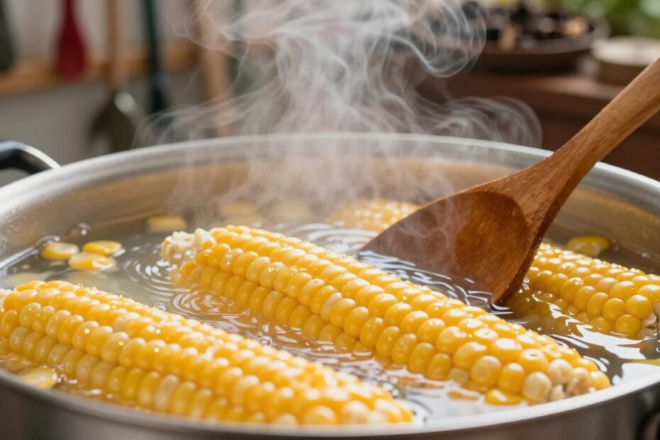 Jak ugotować kukurydzę na ryby