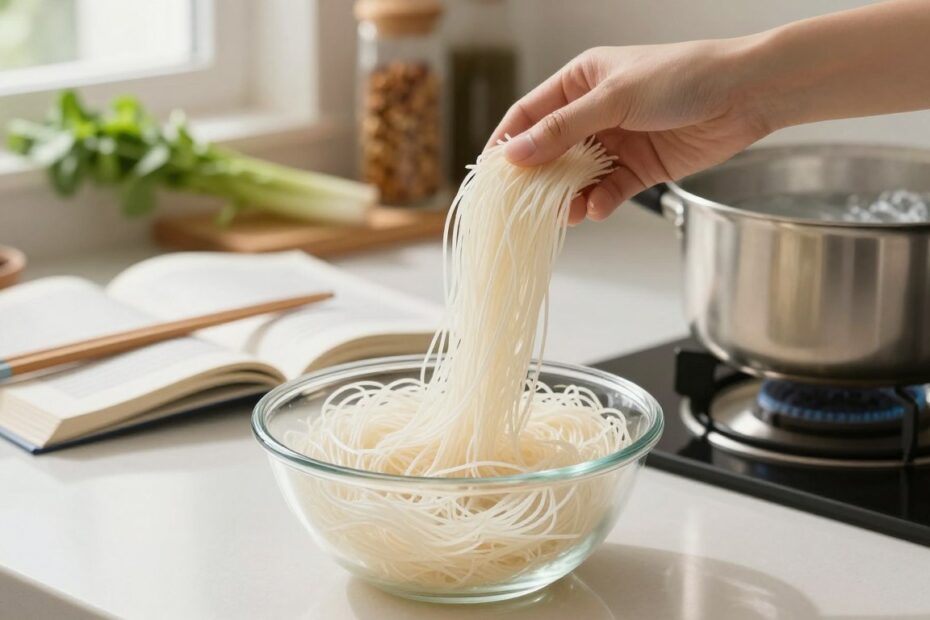 Jak ugotować makaron ryżowy