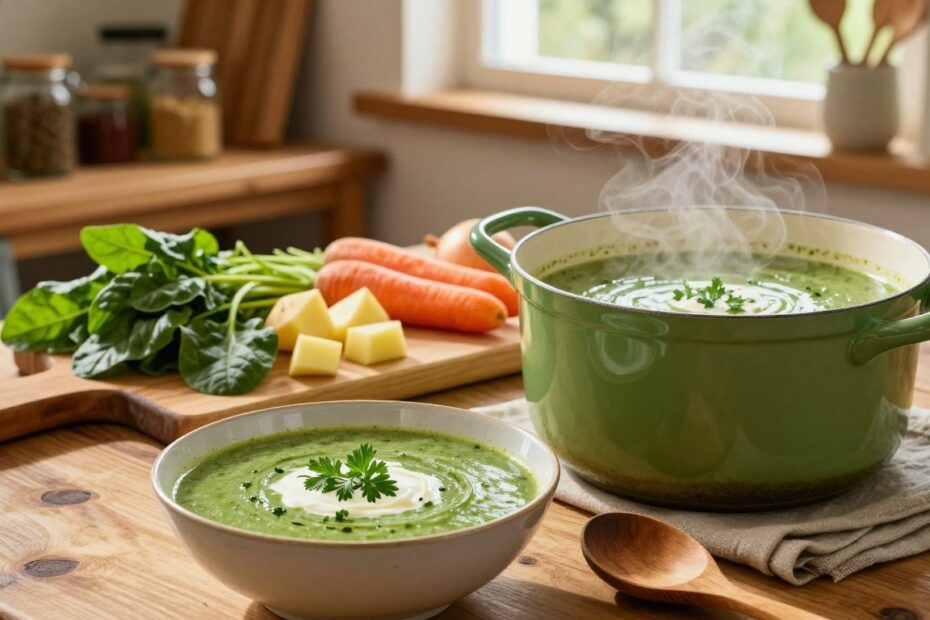 Jak ugotować zupę szczawiową