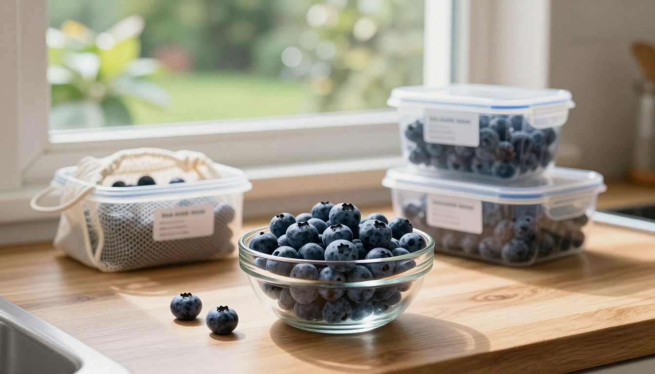 Jak przechowywać borówki