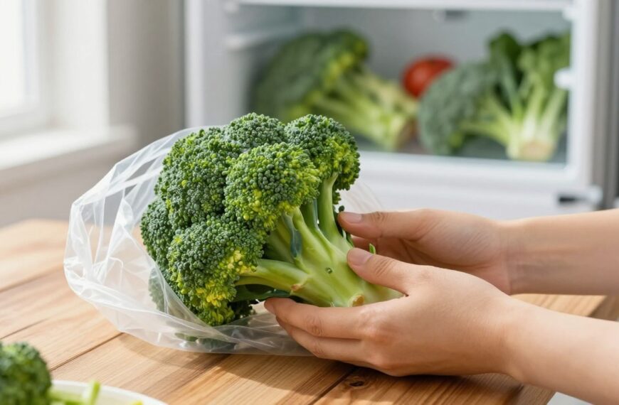 Jak przechowywać brokuł
