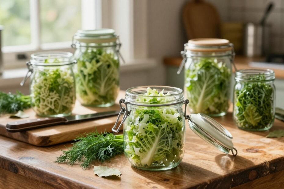 Jak przechowywać kapustę kiszoną