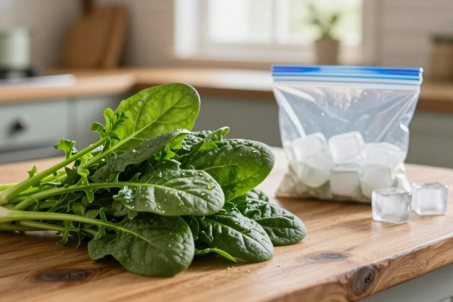 Jak przechowywać szpinak