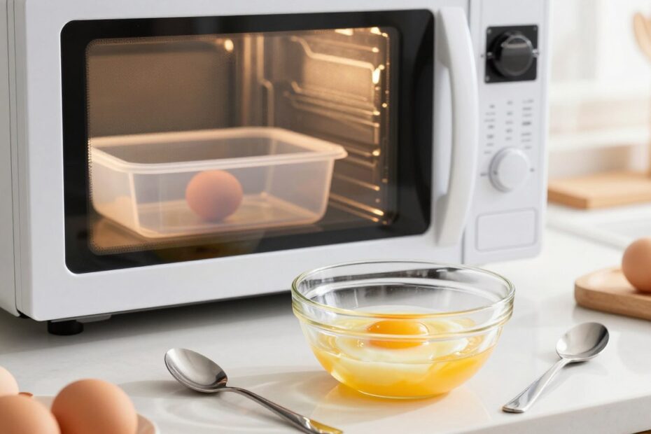 Jak ugotować jajko w mikrofalówce