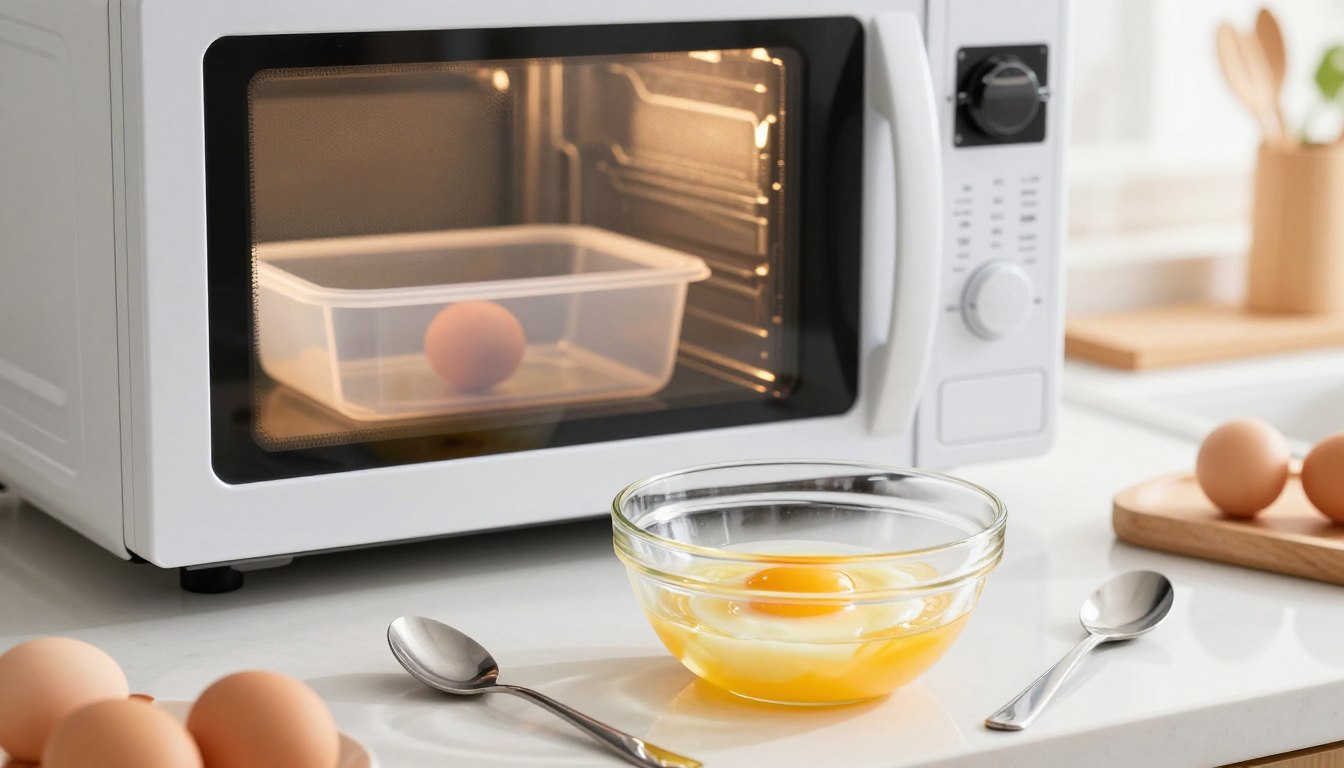 Jak ugotować jajko w mikrofalówce